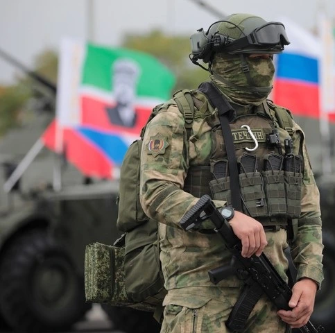 контрактник из Чечни в зоне СВО
